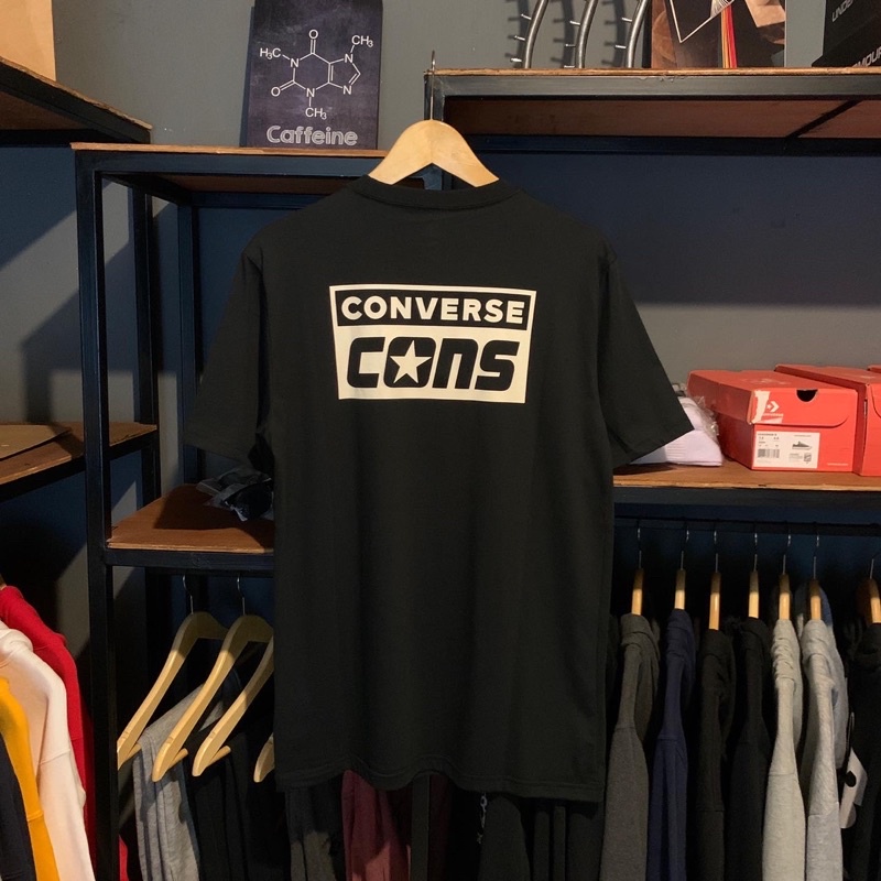 TSHIRT CONVERSE SHORT SLEVEE ( RESMI PT.MAP )