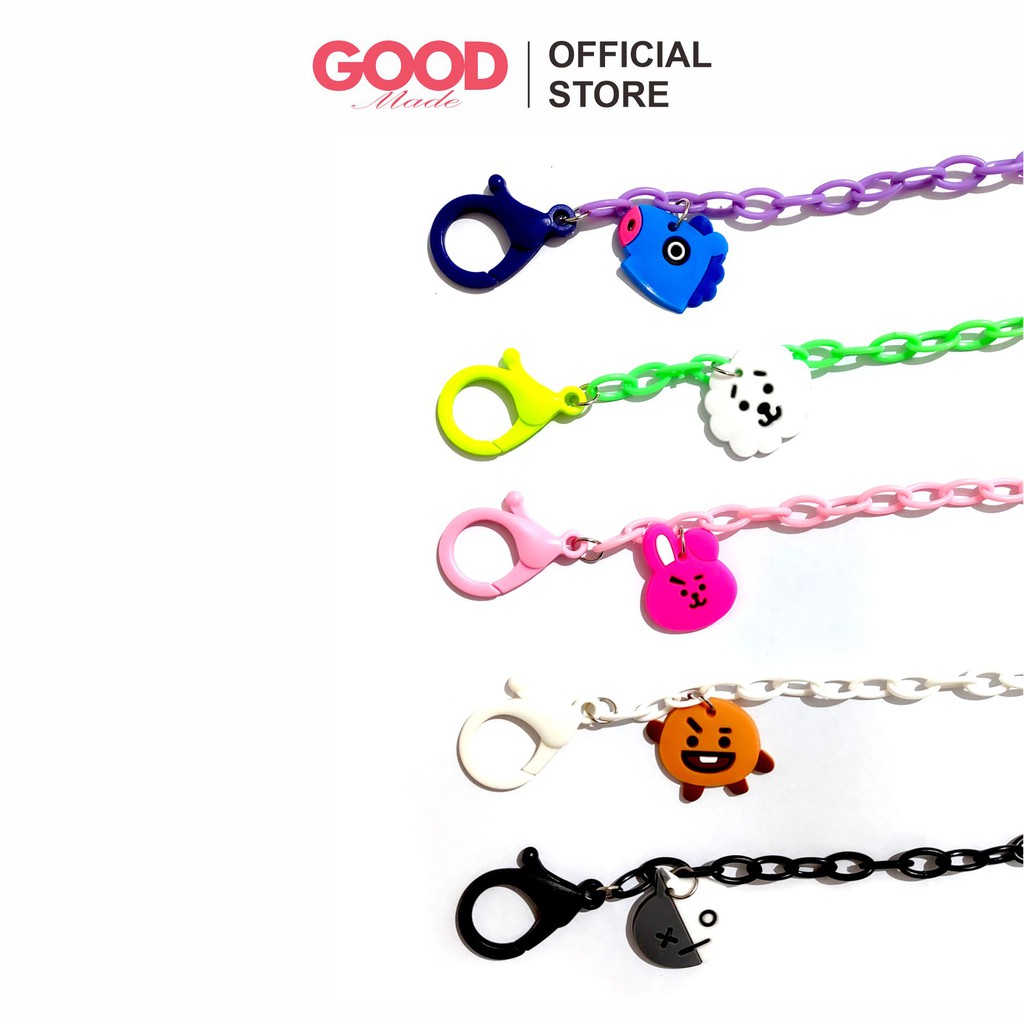 GOOD MADE - Strap Masker kalung masker Lanyard Masker Akrilik Rantai Korea Gantungan Tali Anti Hilang | COD