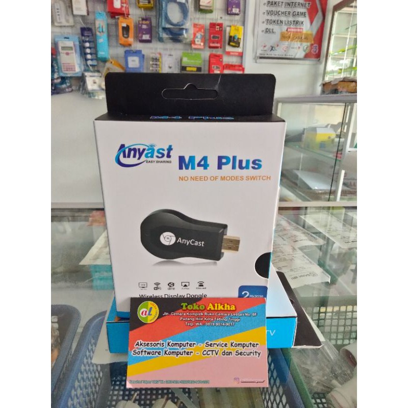 dongle WiFi berbagi tampilan HP ke TV proyektor HDMI