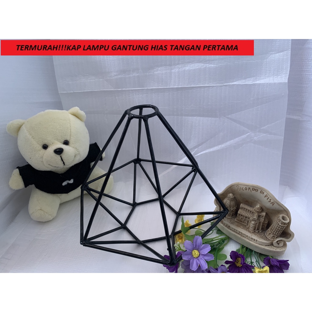 Kap lampu gantung diamond