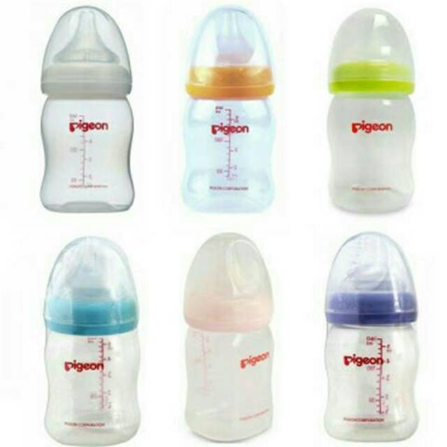 Pigeon wide neck milk bottle 240ml botol susu