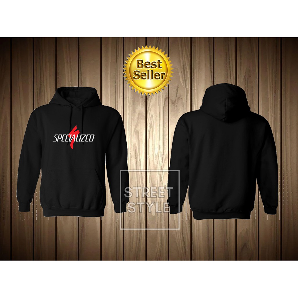 Jaket Sweater Hoodie SPECIALIZED Pria & Wanita SPECIALIZED