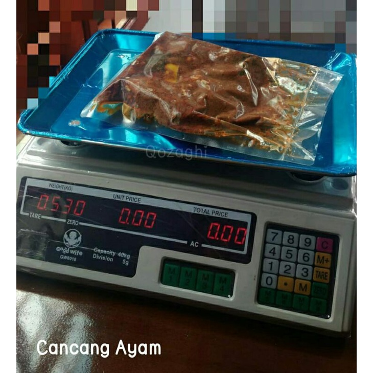 

Cancang Ayam Beku Siap Makan 500gr