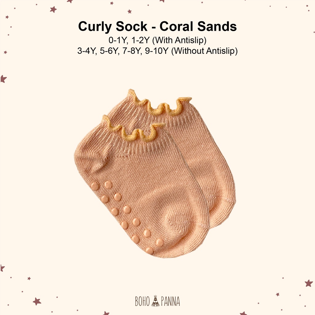 BOHOPANNA Curly Sock - Kaos Kaki Anak