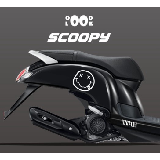 Stiker Sticker Cutting Cuting Kating Scoopy Beat Genio Nirvana