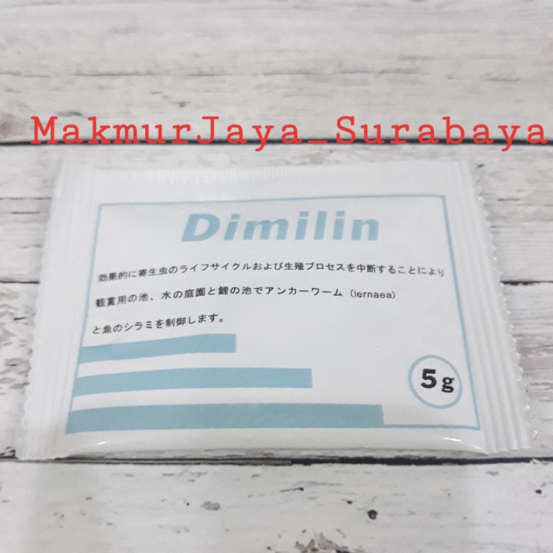 DIMILIN 5 gram - 100% JAPANESE ORIGINAL - OBAT KUTU JARUM , KUTU