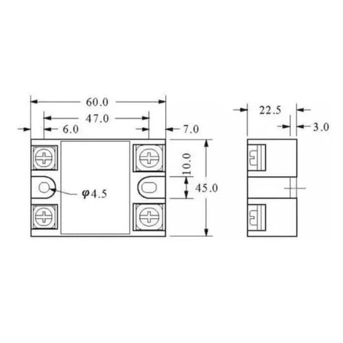 FOTEK SSR-100DA 100A SOLID STATE RELAY SSR DC CONTROL AC 3-32V/24-380V