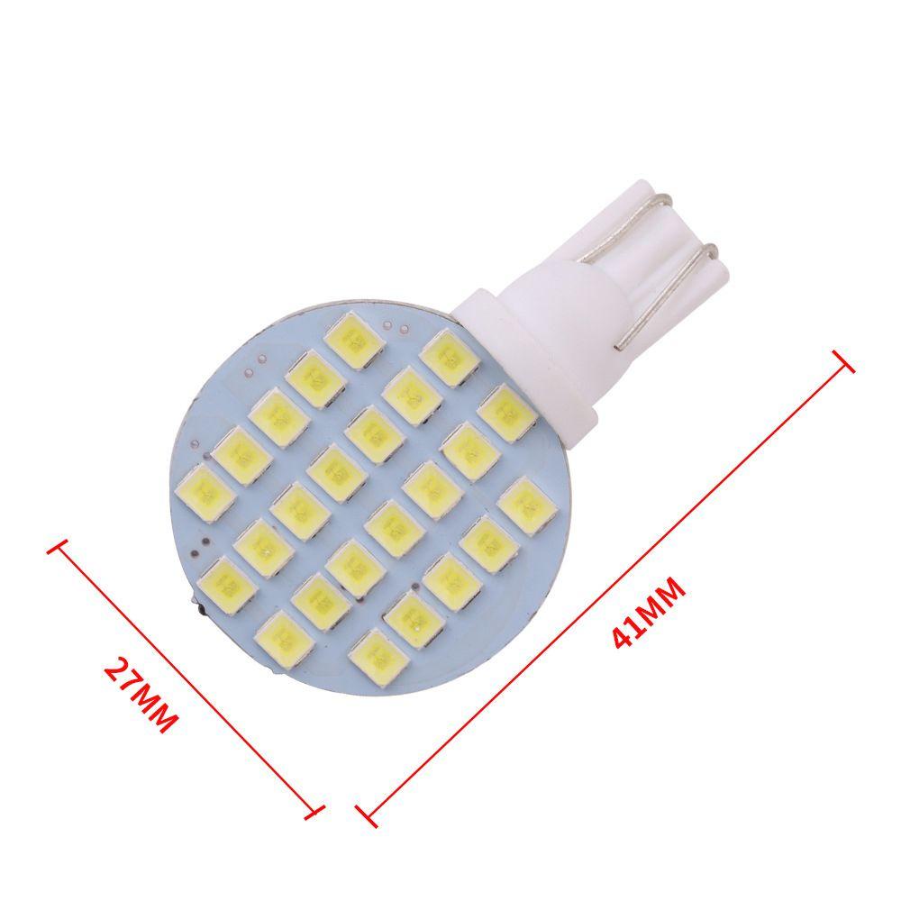 Populer 4 Pcs Lampu Plat Lis 4 Pcs Lampu Bohlam 12V COB LED Dome Map
