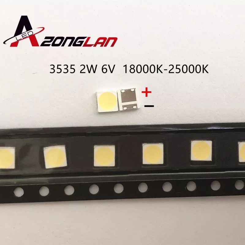 [10 mata] 3535 SMD LED untuk backlight tv