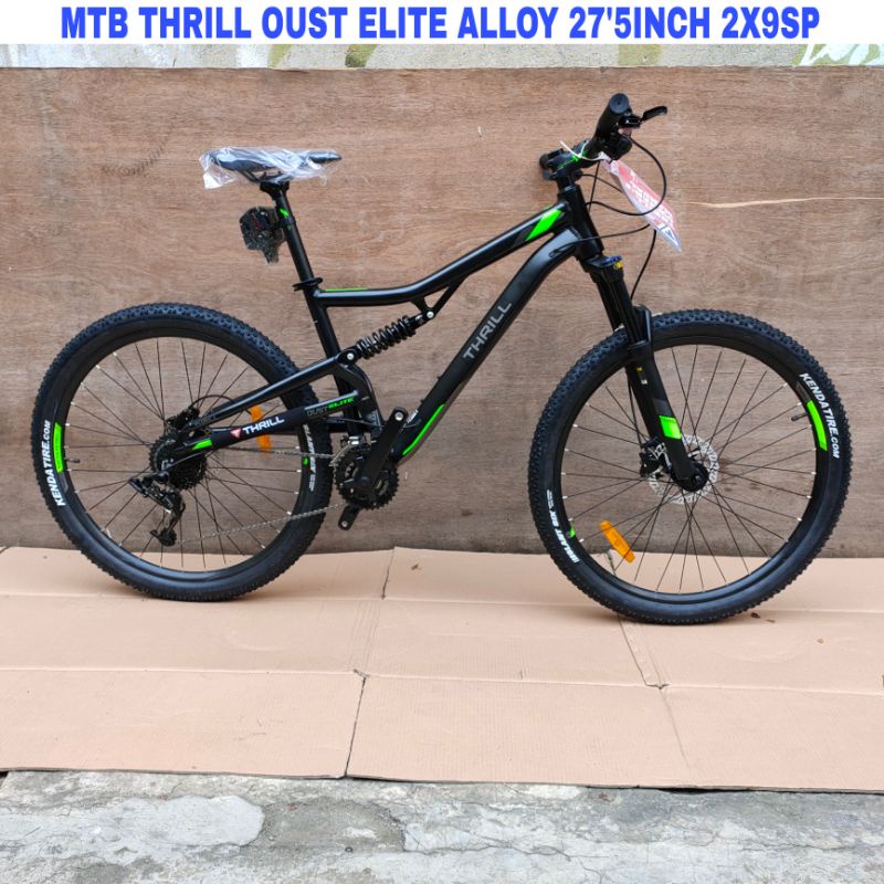 Sepeda Gunung MTB Thrill Oust Elite Alloy 27'5Inch Rem Hydraulic