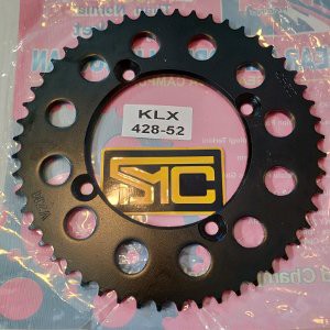 Gear Belakang / Rear Sproket Kawasaki KLX 150 428 52T Black VZM-2