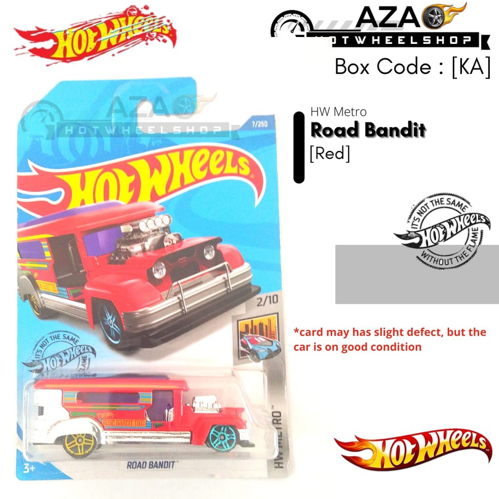 PROMO TERMURAH | Diecast Hot Wheels ROAD BANDIT Merah HW Metro Hotwheels Mobil Mainan Anak Terbaru