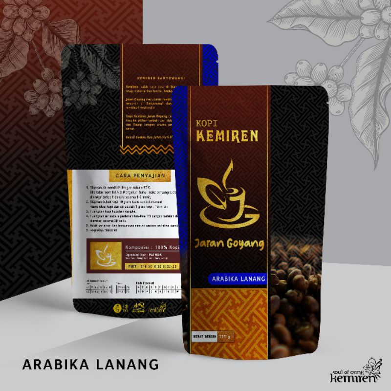 

Kopi Kemiren Jaran Goyang Arabika Lanang 125 Gram