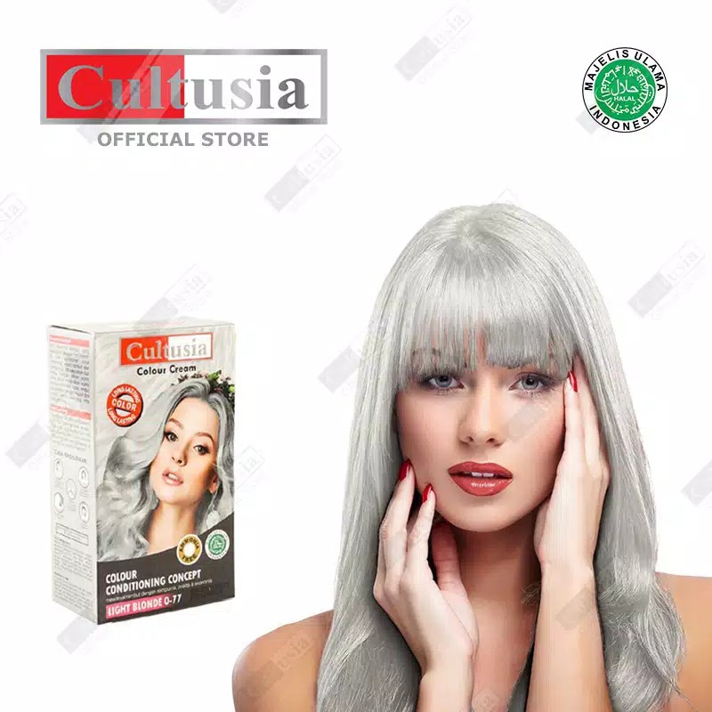 Cultusia Hair Color Light Blonde 0/77 30 ML