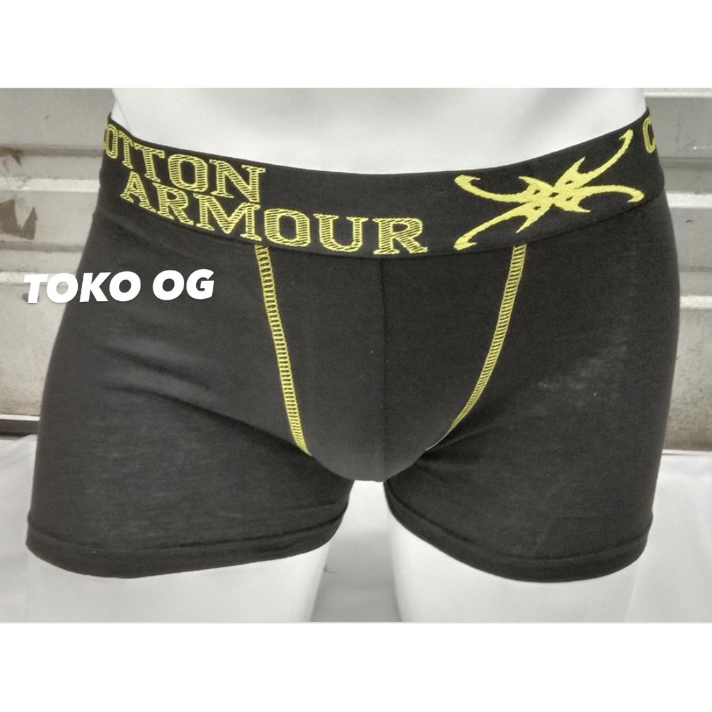 BOXER COTTON AMOUR M L XL XXL PRIA LAKI COWO SEGIEMPAT KATUN