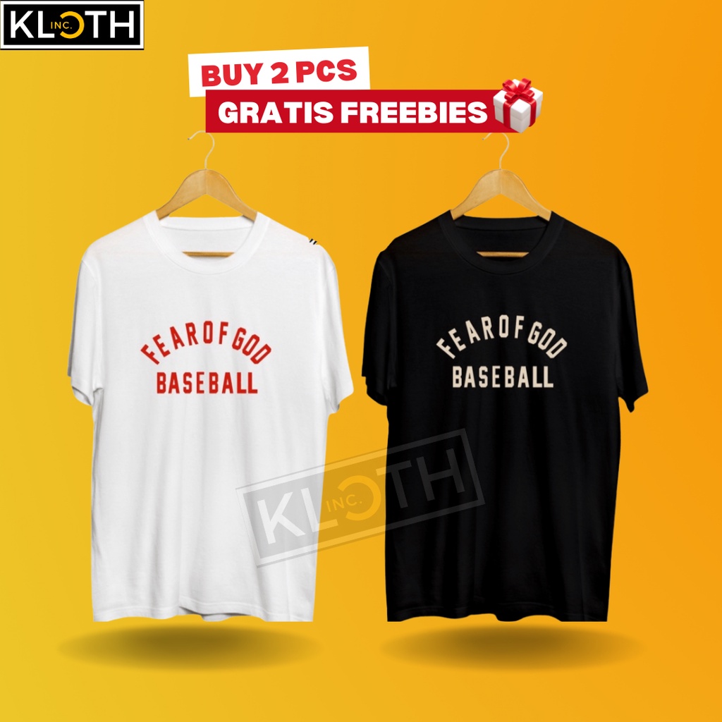 [BTS] Kaos BTS SUGA Fear of God Baseball Cotton 24s Premium Bisa Upgrade Lengan Panjang