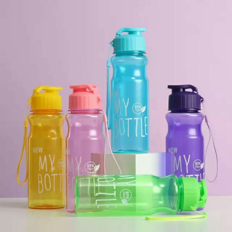 MY BOTTLE WARNA TUTUP KLIK BPA FREE 500ML