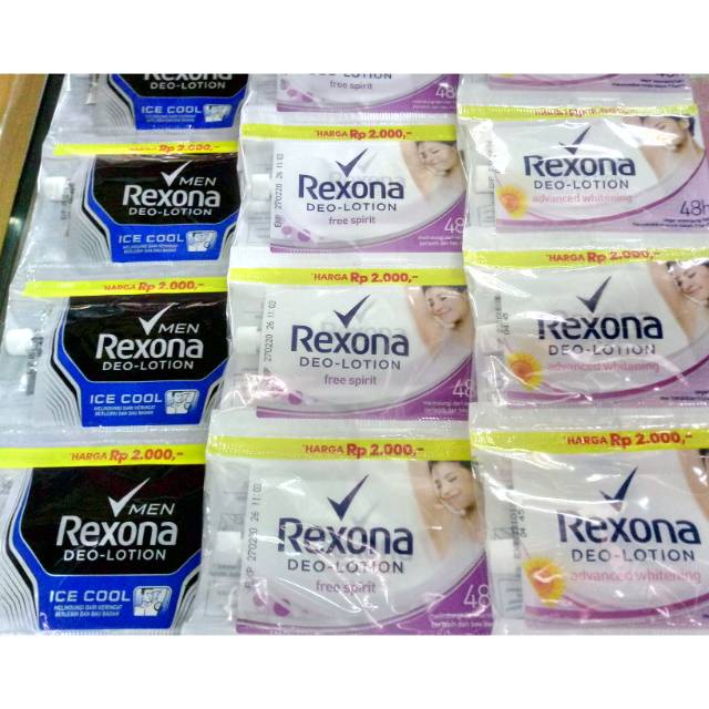 ❄️MATCHA❄️SACHET REXONA DEO LOTION MEN WOMEN - DEODORANT LOTION BPOM ORIGINAL