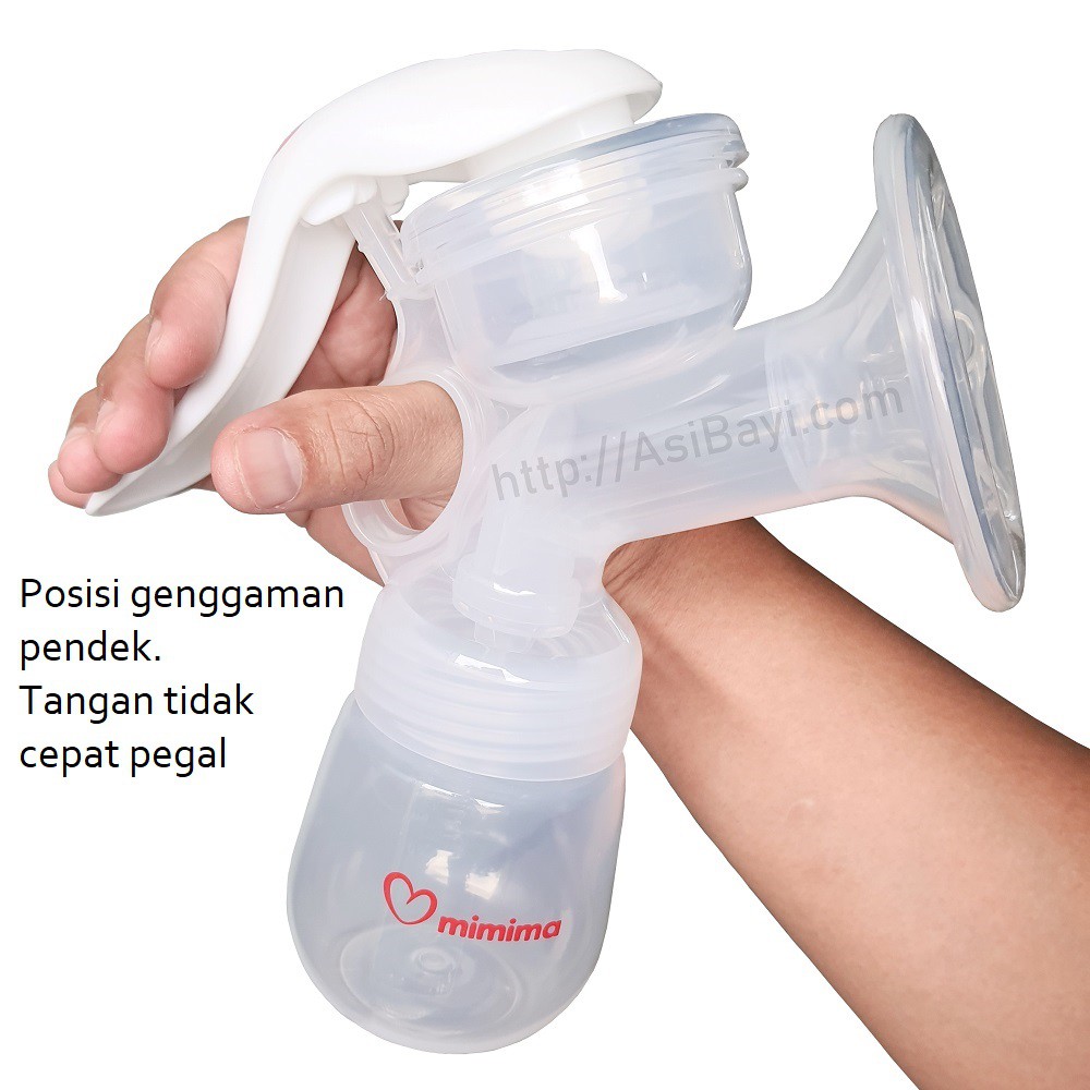 Mimima Manual Breastpump Pompa ASI Nyaman dan Praktis Tidak Sakit