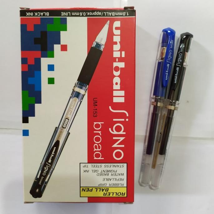 

Bolpen Uniball sighno UM-153 ( Hitam & Biru )
