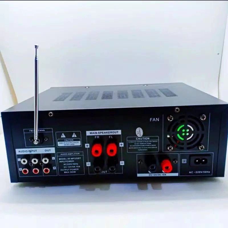 Amplifier Fleco AV-MP326BT Original/Amplifier Bluetooth/Power Amplifier AV MP 326BT 4 Lubang