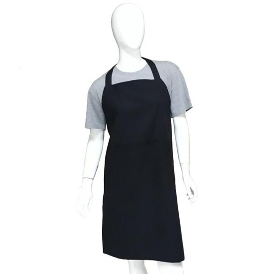 Chef Wear Apron / Celemek Hitam Full