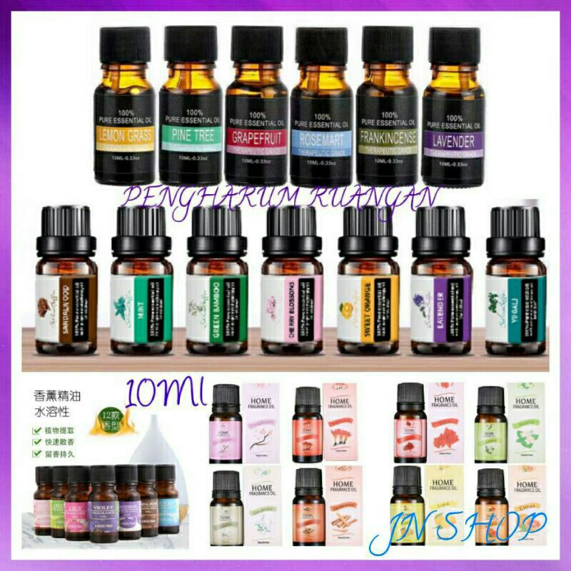 Essential Oil Aromatherapy Diffuser Pengharum Ruangan Fragrance Oil Pewangi