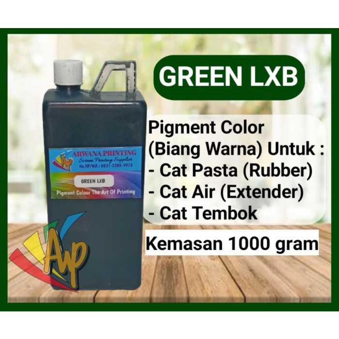 

Produk Terbaru Biang Warna Sablon Hijau Pigment Green Lxb 1Kg
