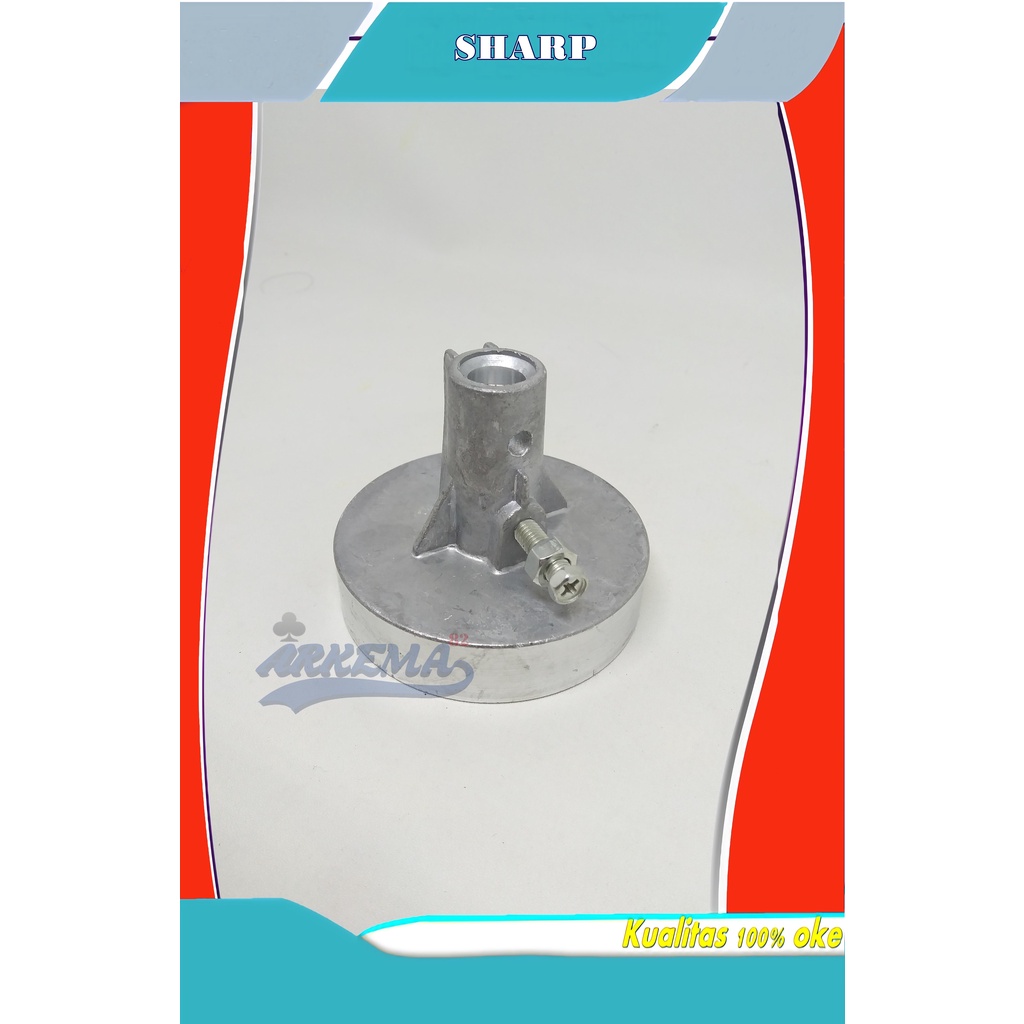 PULLY MOTOR DINAMO SPIN PENGERING SHARP 12MM - 10MM | PULI / PULEY TIANG AS SAMBUNGAN KE TABUNG