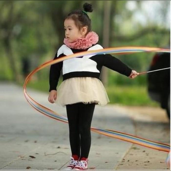 

Tali Pita Tari Stik Balet Senam Ritmik Twirling Ribbon Gymnastic Stick Kualitas Terjamin