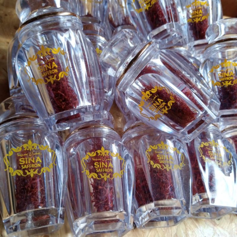 Saffron SINA SAFFRON IRAN 1gram Supe Negin Quality Grade A Original import dari SINA saffron iran