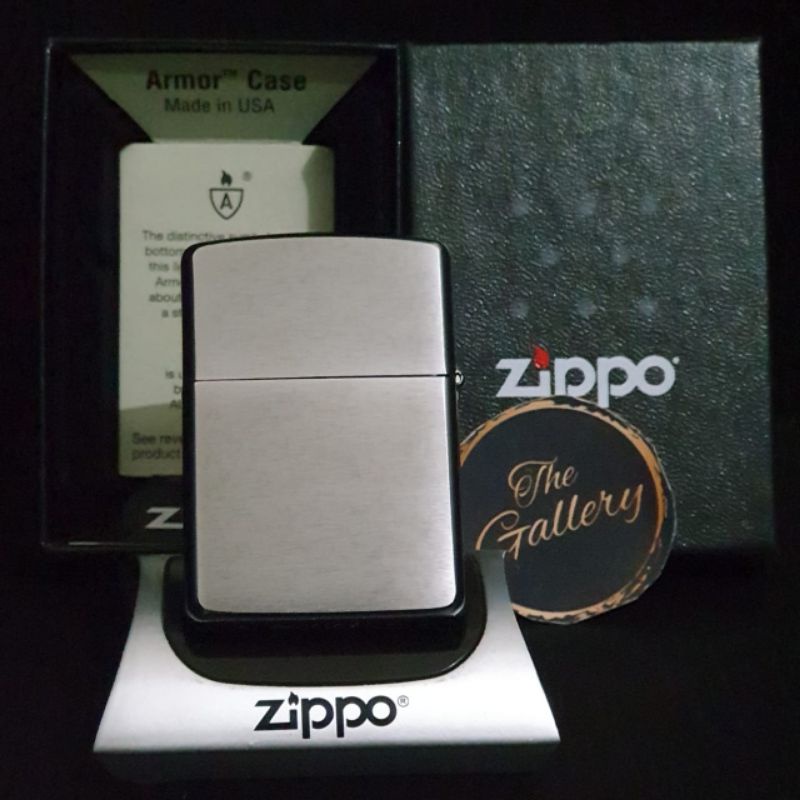 162 ORIGINAL ZIPPO ARMOR BRUSHED CHROME