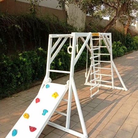 mainan perosotan dan ayunan anak 150cm