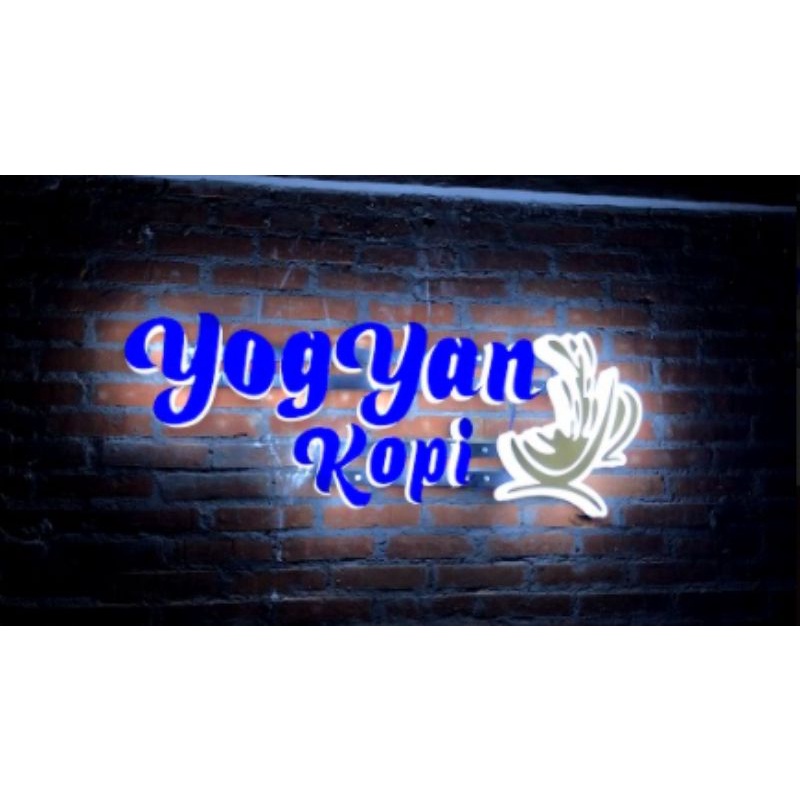 Huruf timbul menyala