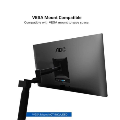 Monitor LED AOC 24B2XHM Ultra Slim LED Monitor (23.8&quot;/VA/6ms/75Hz/FHD)