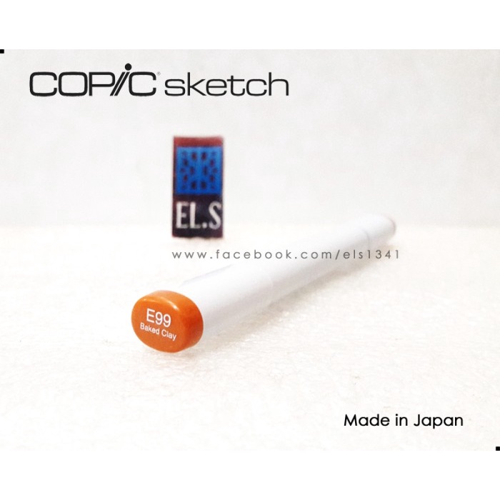 

Dijual Copic Sketch Marker E99 Baked Clay Trendi