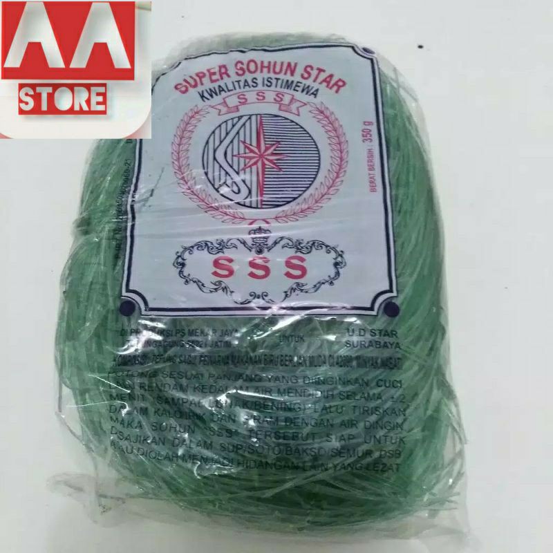 

[TERMURAH] Suun Star 350g Super Sohun Kwalitas Istimewa SSS Soun Soon Sohon Mie