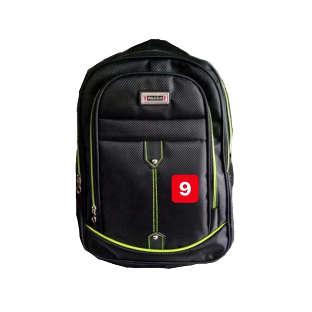 Backpack polo / ransel polo / backpack murah / backpack cowo tas sekolah tas kerja Produk Imitasi/KW is