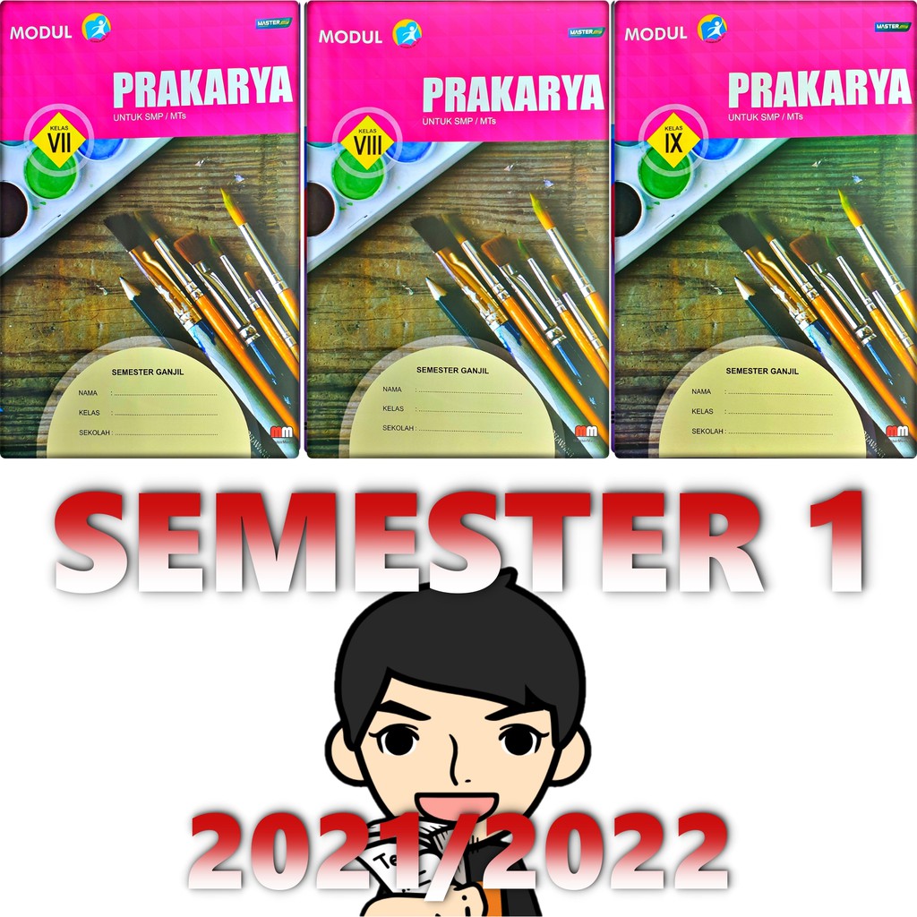 LKS PRAKARYA SMP KELAS 7 8 9 SEMESTER 1 2021/2022 mm