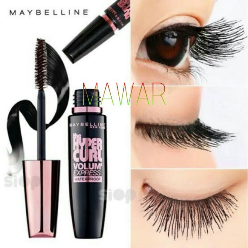 Eyeliner Water Proof Maskara Expres Water Proof Maybelline 2 IN 1