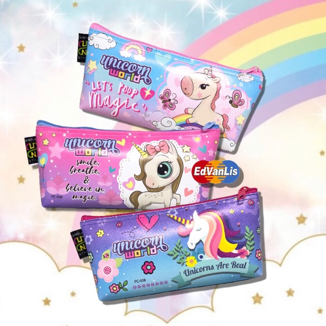 

Tempat pensil gepeng Unicorn (PSBB SALE 25%)