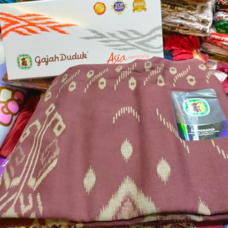 Sarung Gajah Duduk Asia Kembang harga grosir