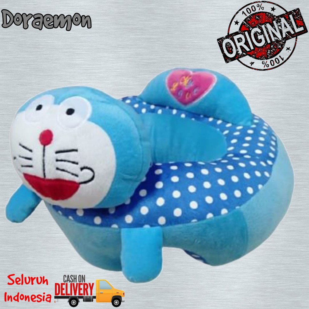 Sofa Bayi Karakter - Alat Bantu Belajar Duduk Bayi 3-12 bulan | Terlaris Original Sofa duduk bayi