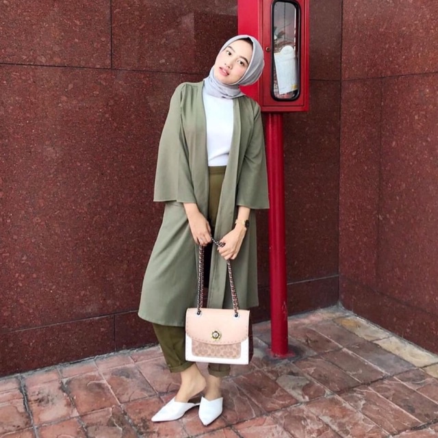 LONG KIMONO OUTER / LONG OUTER / CARDIGAN / LOBG CARDY