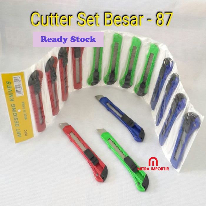

Cutter Besar - 87 / Pisau Besar / Cutter Termurah / Pemotong