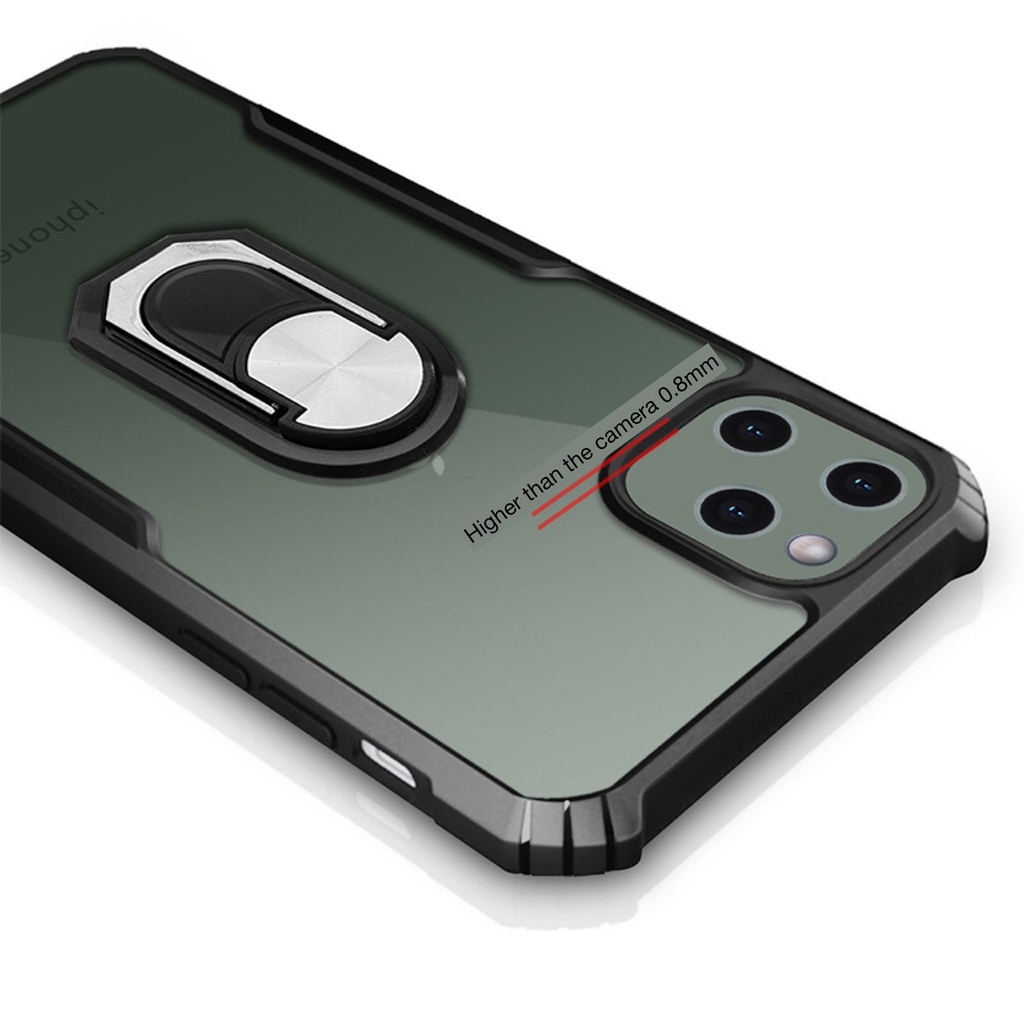 Case Protection PC casing + ring stand Xiaomi Redmi 7A,8,9T,Note 7/7 Pro,8 Pro,9 Pro,Oppo A12/A5s,/A11K,A31,A33/A53,A5/A9 2020,Reno 4F,Realme U1/U2/2 Pro,7/Narzo 20 Pro,7i/C17,Iphone 6, 6+, 7/8, 7+/8+, X/XS, XS Max, 11, 11 Pro, 11 Pro M