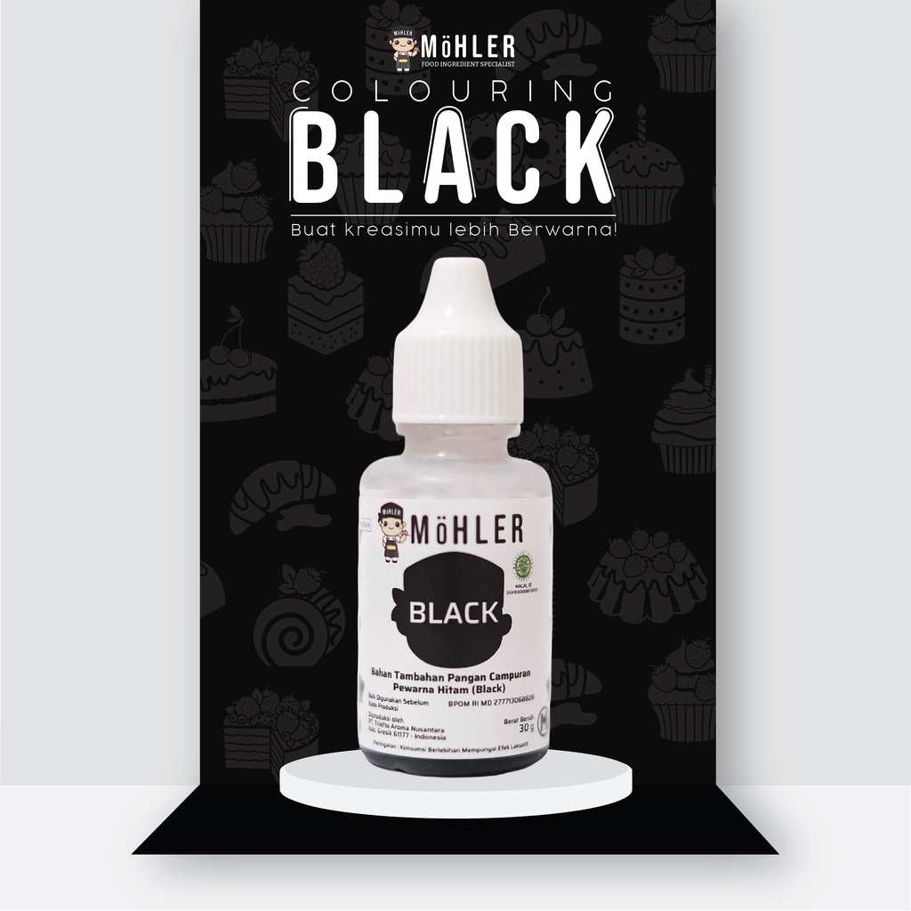 MOHLER Coloring Black (KLIK KOMBO HEMAT UNTUK BELI 1 GRATIS 1)