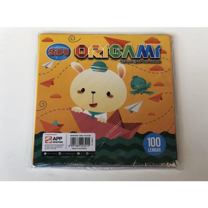 

Promo Awal tahun Kertas Origami sidu sinar dunia 100 lembar 16X16cm Promo Awal tahun