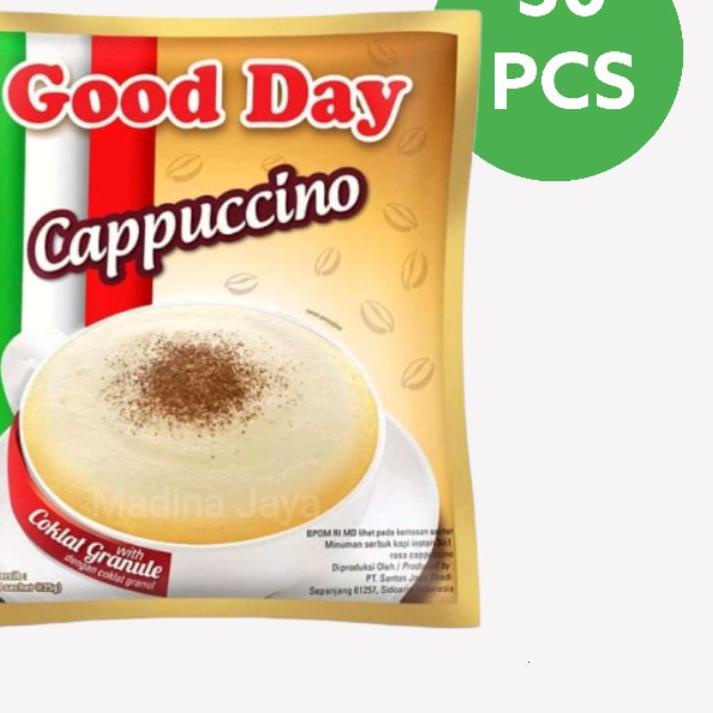 

Big Sale Good Day Cappucino 30 pcs x 25 g ✔