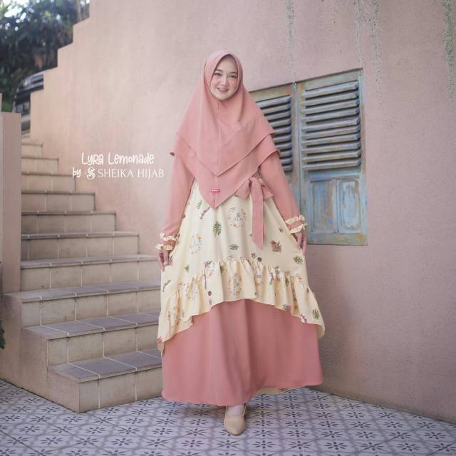 DRESS LYRA  RESTOK by SHEIKA HIJAB